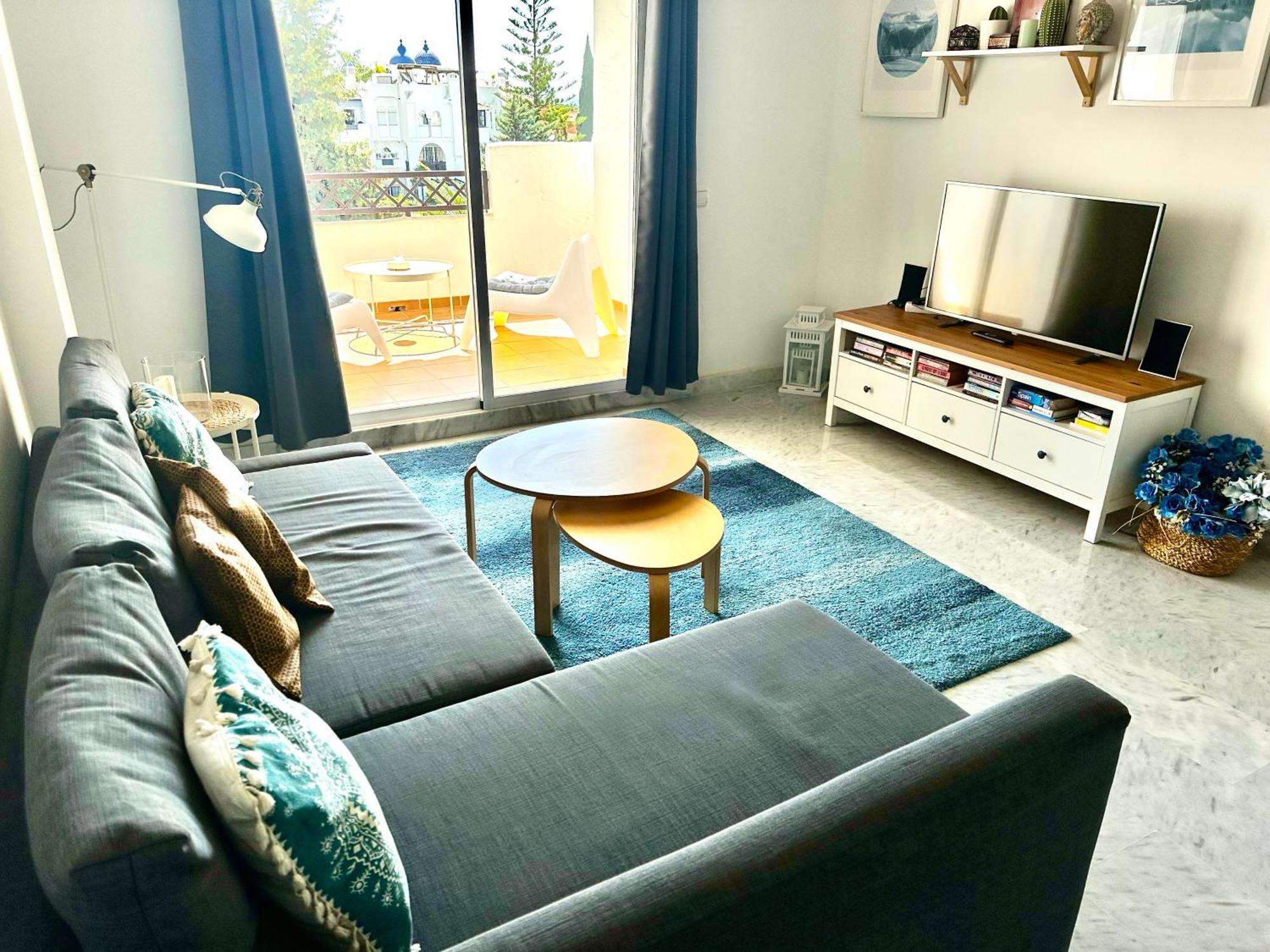 Bright Apartment 300M From The Beach Sitio de Calahonda Dış mekan fotoğraf